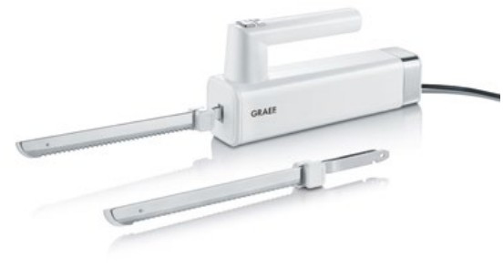 Graef EK501EU elektriska knivar 150 W Vit