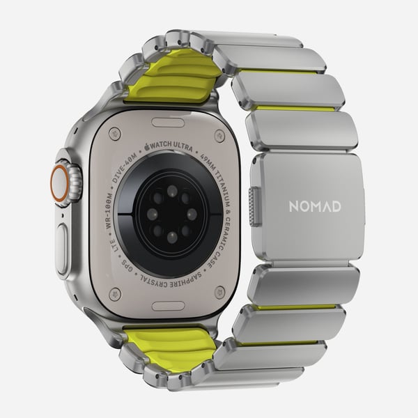 Miniatyrbillede 9 af 12: Nomad Stratos Band Naturlig Titanium