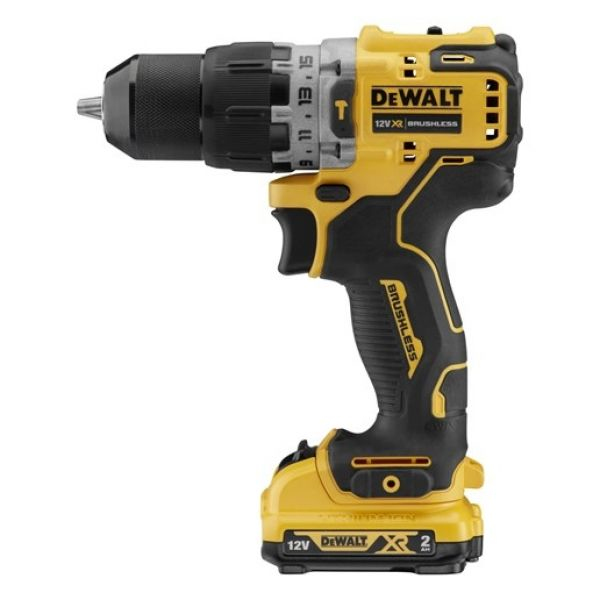 Miniatyrbillede 2 af 2: DeWALT DCD706D2-QW bor 1500 rpm Nøglefri 1,1 kg