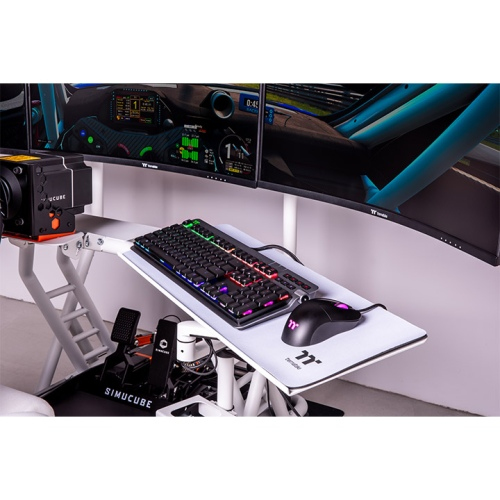 Pikkukuva 5 / 6: Thermaltake GSC-ACC-KBASWH-01 lento/ajosimulaattorin lisävaruste Näppäimistö- ja hiirialusta