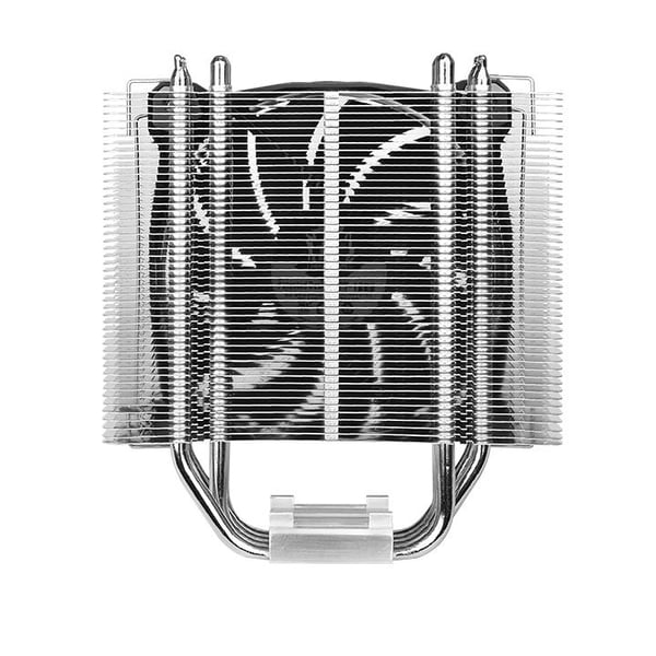Miniatyrbillede 9 af 15: Thermaltake Riing Silent 12 RGB Sync Edition Processor Køler 12 cm Sort, Metallic