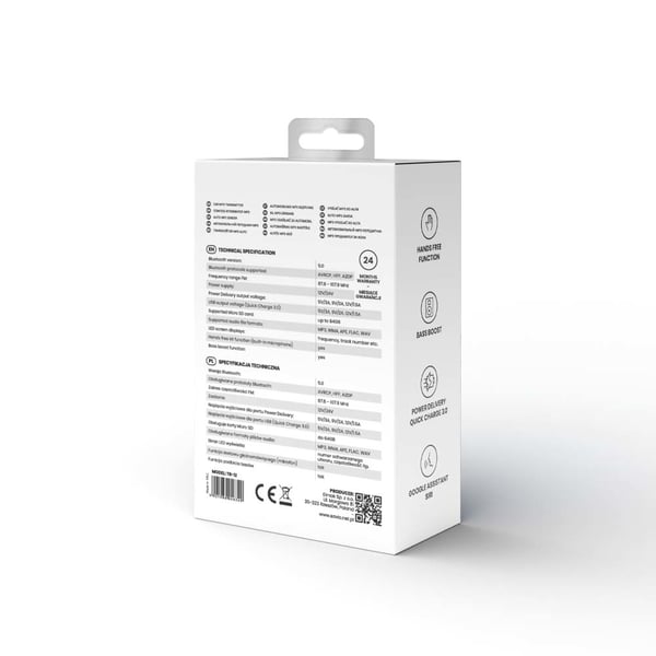Miniatyrbild 3 av 7: Savio TR-12 FM-radior 87,6 - 107,9 MHz Bluetooth Svart