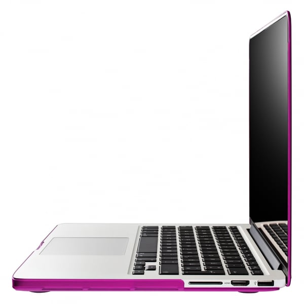 Miniatyrbillede 4 af 6: Artwizz Rubber Clip for MacBook Pro with Retina Display 15 1C, purple 38,1 cm (15") Cover Lilla