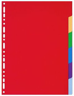 Exacompta 4906E opdeler Transparent 1 stk