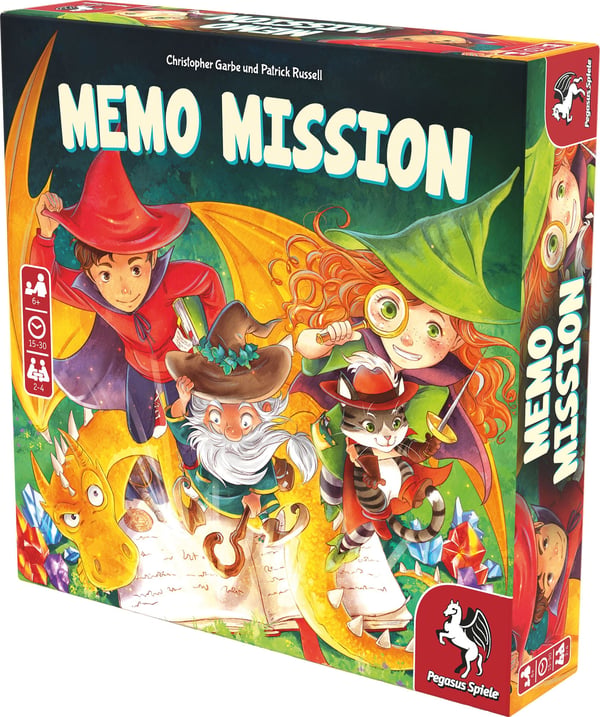 Pegasus Memo Mission 30 min. Kortspil Multi-genre