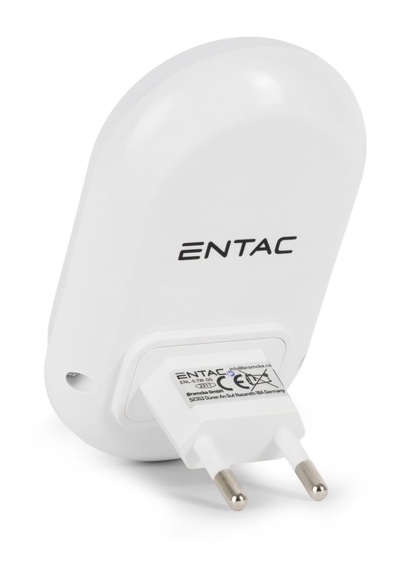 Miniatyrbillede 5 af 6: Entac ENL-0.7W-DS natte-belysning Plug-in natlys