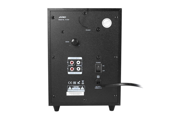 Pikkukuva 3 / 4: F&D F210X kaiutinsetti Universaali Musta 2.1 kanavaa 3 W Bluetooth