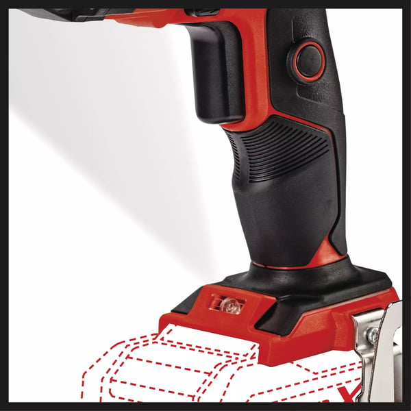 Einhell TE-DY 18 Li-Solo 4000 RPM Musta, Punainen