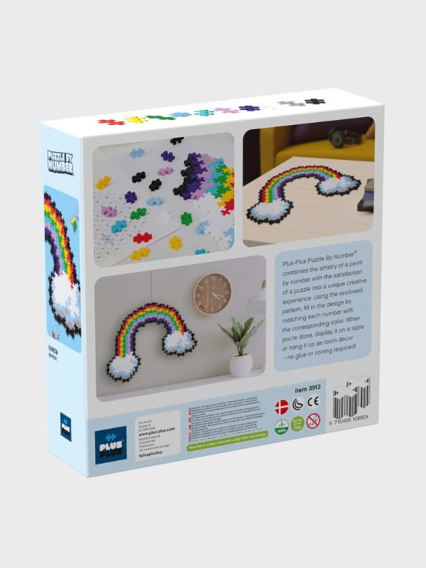 Miniatyrbillede 3 af 10: Plus-Plus Rainbow Blok puslespil 500 stk Andet