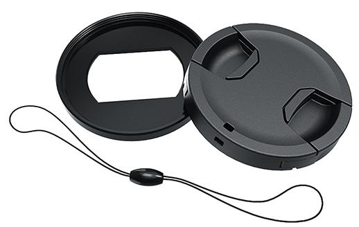 JJC RN-RX100VI objektivdæksel Digitalt kamera 5,4 cm Sort