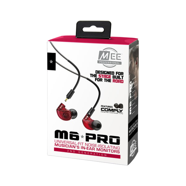 Miniatyrbild 5 av 7: MEE audio M6 PRO Hörlurar Kabel I öra Audiofil Röd