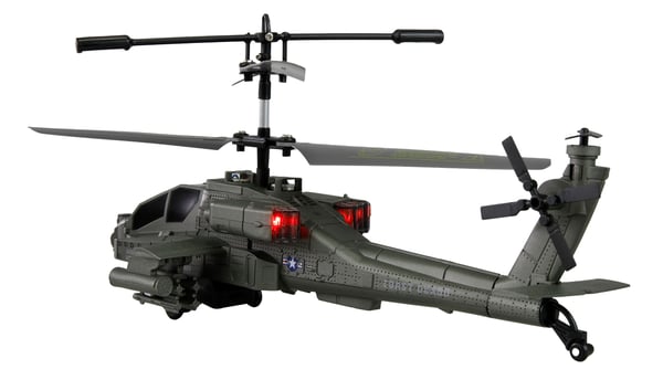 Miniatyrbillede 8 af 8: Amewi Apache AH-64 Helikopter Koaksial 3,5-kanals RTF
