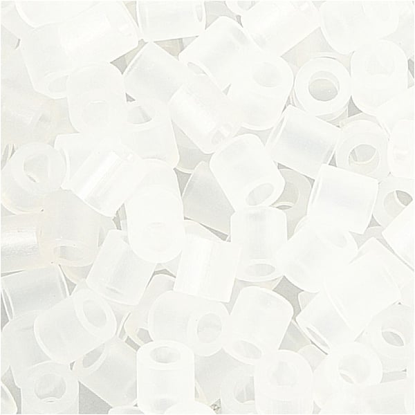 Miniatyrbillede 2 af 2: Creativ Company 751321 perle Rørperle Transparent 6000 stk