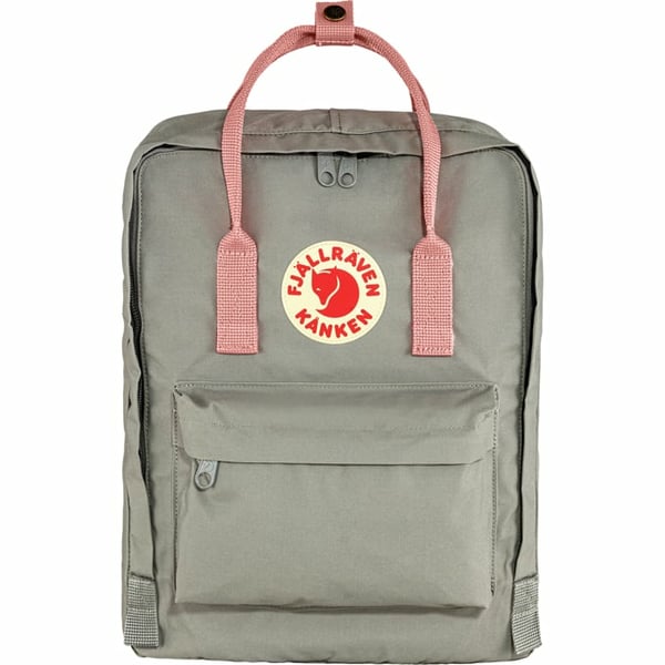 Fjällräven Kanken ryggsäckar Fritidsryggsäck Grå, Rosa Polypropylen (PP), Vinylon