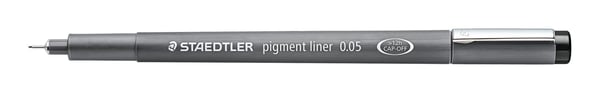 Staedtler Pigment Liner 308 filtpenna Fin Svart 1 styck