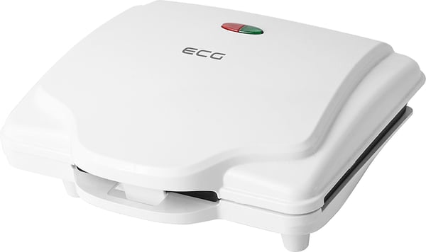 ECG S 1370 vaffeljern 2 vaffel/vafler 700 W Hvid