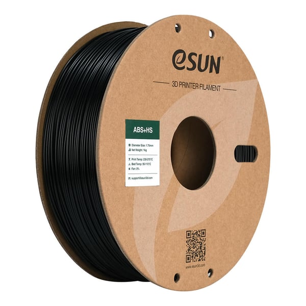 eSUN ABS+HS ABSplus Svart 1 kg