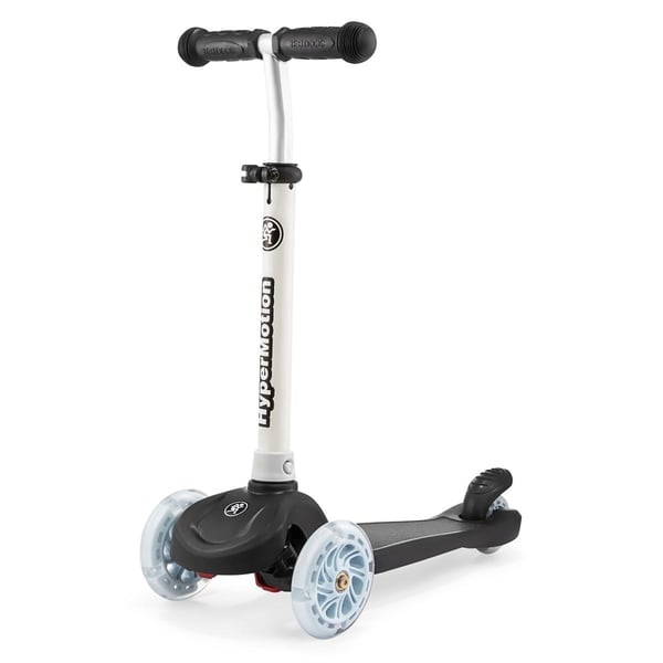 Miniatyrbild 10 av 12: HyperMotion TRINGO Barn Klassisk sparkcykel Svart, Vit