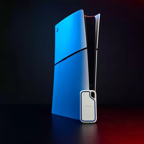 Miniatyrbillede 3 af 5: SanDisk SDSSDE62P-2T00-G25 ekstern solid state driver 2 TB USB Type-C 3.2 Gen 2 (3.1 Gen 2) Hvid