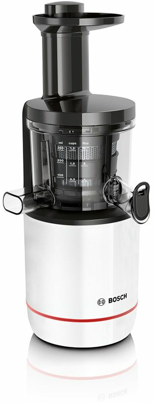 Pikkukuva 2 / 3: Bosch MESM500W mehukone Hidas mehulinko 150 W Musta, Valkoinen
