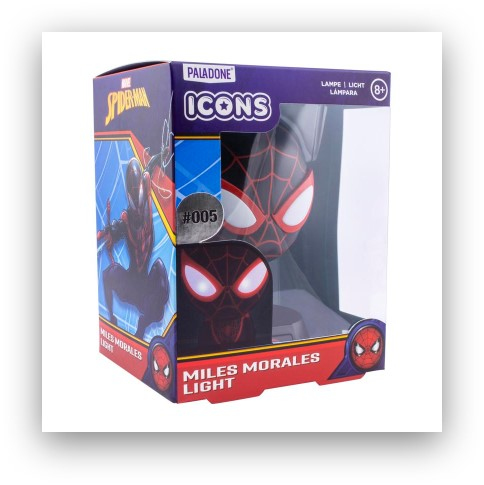 Paladone Miles Morales Icon Light BDP Stemningsbelysning