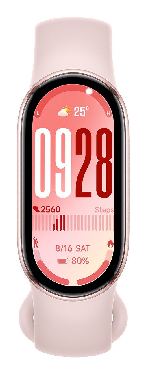 Miniatyrbillede 1 af 22: Xiaomi Smart Band 10 Rose AMOLED Aktivitetstracker til håndled 4,37 cm (1.72") Lyserød