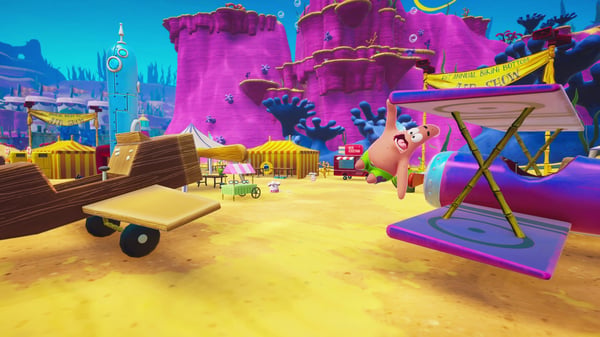 Miniatyrbillede 5 af 7: Outright Games SpongeBob SquarePants: The Patrick Star Game Standard Engelsk Nintendo Switch
