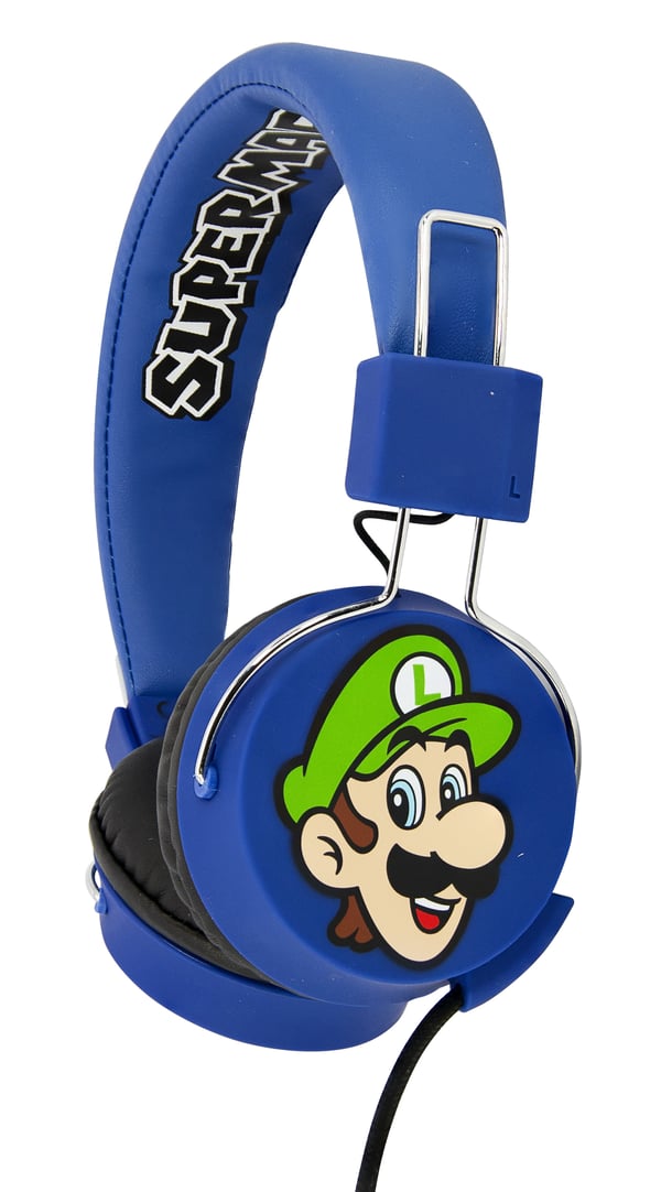 OTL Technologies Super Mario and Luigi Teen folding Hovedtelefoner Ledningsført Headset Spil Flerfarvet