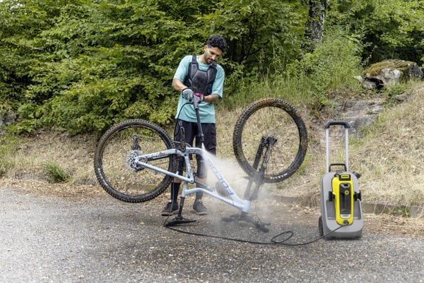 Kärcher OC 6-18 PREMIUM painepesuri Pysty Akku 200 l/h Musta, Harmaa, Keltainen