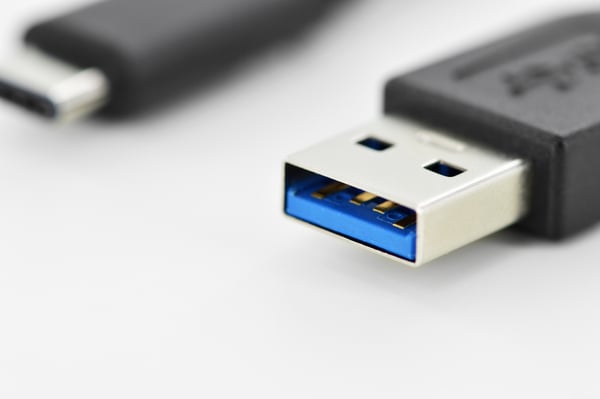 Miniatyrbillede 8 af 8: Digitus AK-300136-010-S USB-kabel USB 3.2 Gen 1 (3.1 Gen 1) 1 m USB C USB A Sort