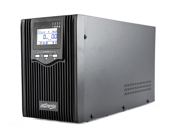 Pikkukuva 2 / 3: Gembird EG-UPS-PS2000-02 UPS-virtalähde Linjainteraktiivinen 2 kVA 1600 W 5 AC-pistorasia(a)