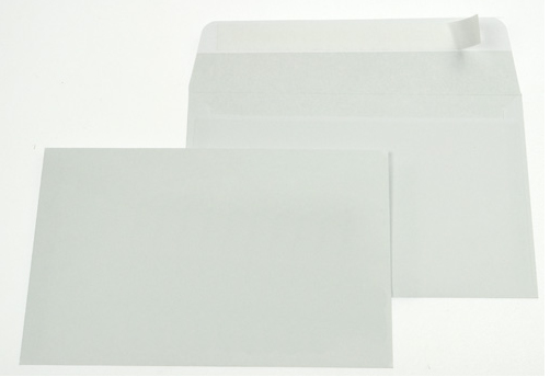 Gallery 017002 kuvert C6 (114 x 162 mm) Hvid 500 stk
