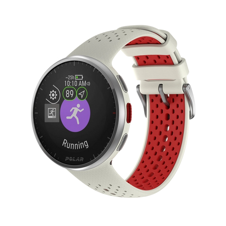 Miniatyrbillede 2 af 4: Polar Pacer Pro 3,05 cm (1.2") MIP 45 mm Digital 240 x 240 pixel Hvid GPS (satellit)