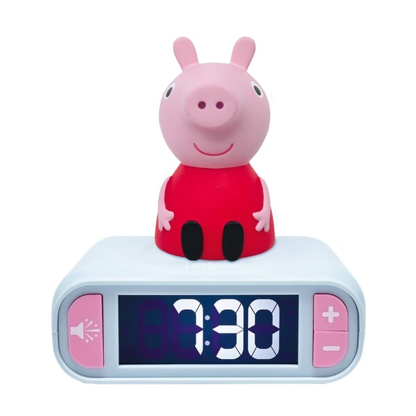 Lexibook Peppa Pig Nighlight Alarm Clock Digital alarmur Flerfarvet