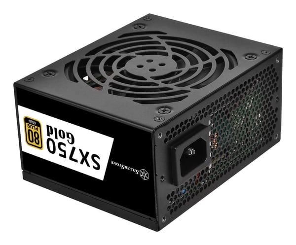 Silverstone SX750 Gold enhed til strømforsyning 750 W 20+4 pin ATX SFX Sort
