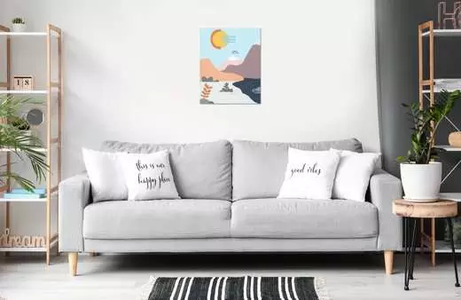 CreArt: Minimalistinen maisema #1