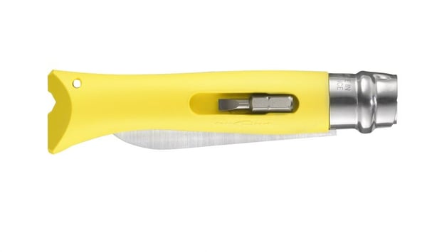 Miniatyrbild 4 av 4: Opinel N°09 Camper/scout Gul