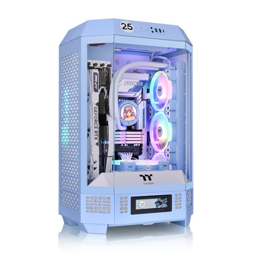 Thermaltake The Tower 300 Micro Tower Blå
