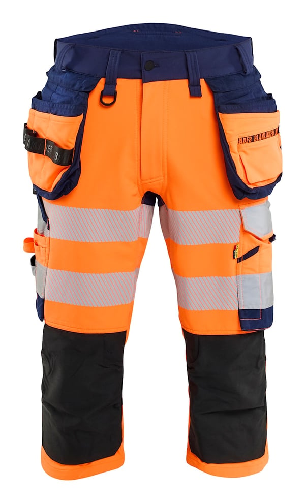 Blakläder 112316485389 Bukser Blå, Marineblå, Orange