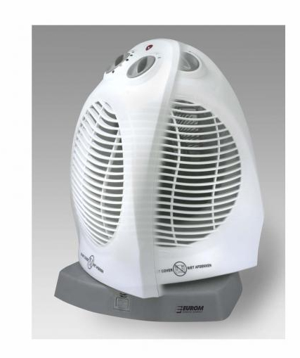 Euromac Ultrafan Harmaa, Valkoinen 2000 W Sähkökäyttöinen lämpötuuletin