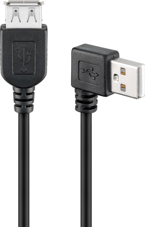 Miniatyrbillede 1 af 2: Goobay 95702 USB-kabel USB 2.0 0,3 m USB A 0,48 Gbit/sek. Sort