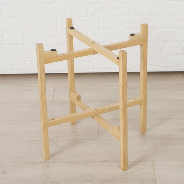 Miniatyrbillede 3 af 9: Boltze 2051379 kaffe-, side- & endebord Kaffebord Rund form 4 ben