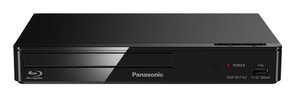 Miniatyrbillede 1 af 3: Panasonic DMP-BDT167AG DVD/Blu-Ray afspiller 3D Sort