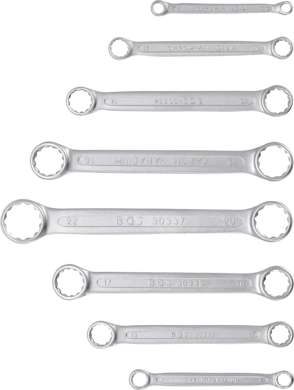 BGS technic Double Ring Spanner Set