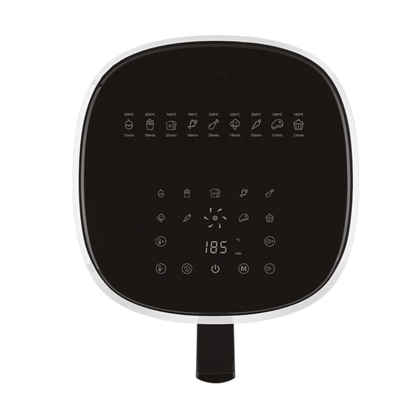 Zelmer ZAF3551W frituregryde Enkelt 3,5 L Enkeltstående 1200 W Lavfedt steger Sort, Hvid