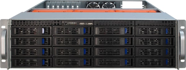 Pikkukuva 3 / 12: Inter-Tech 3U-3416 Teline Musta