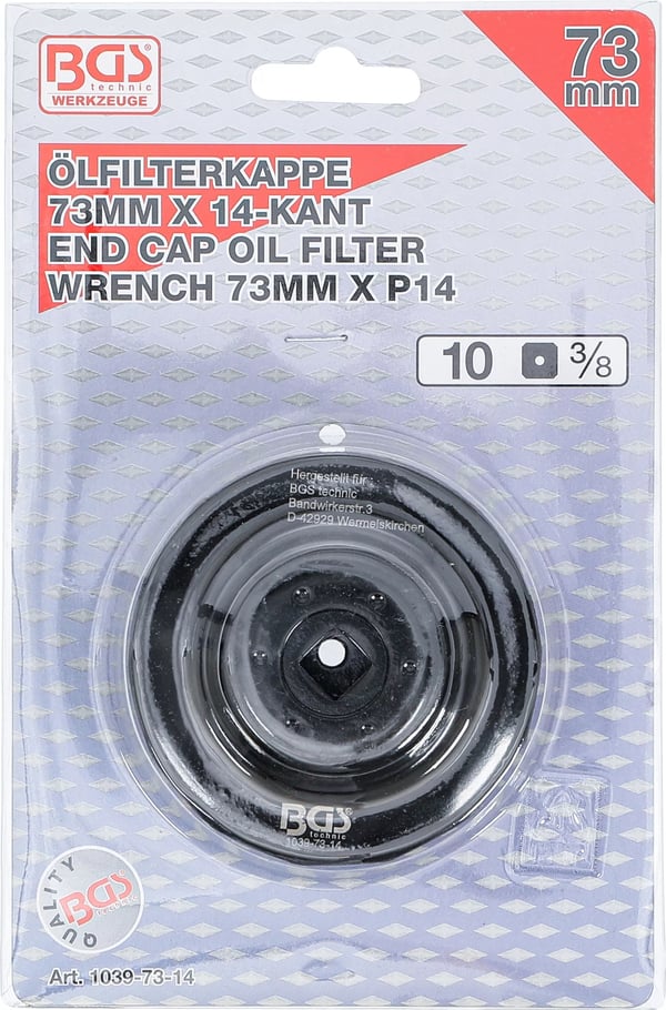 BGS technic Oil Filter Wrench