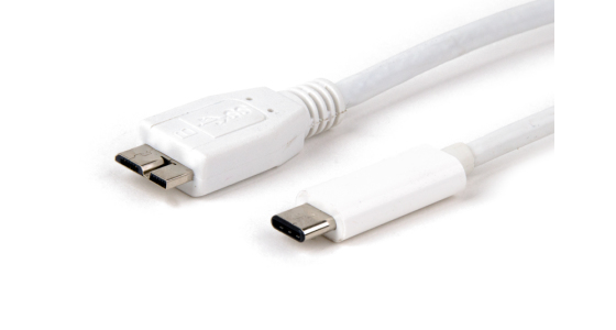 LMP 13868 USB-kabel USB 3.2 Gen 1 (3.1 Gen 1) 1 m USB C Micro-USB A 10 Gbit/sek. Hvid