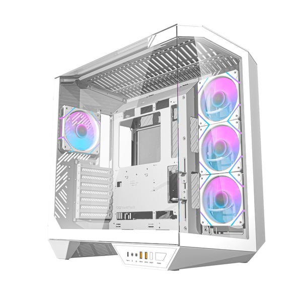 darkFlash DY470 Full Tower Valkoinen