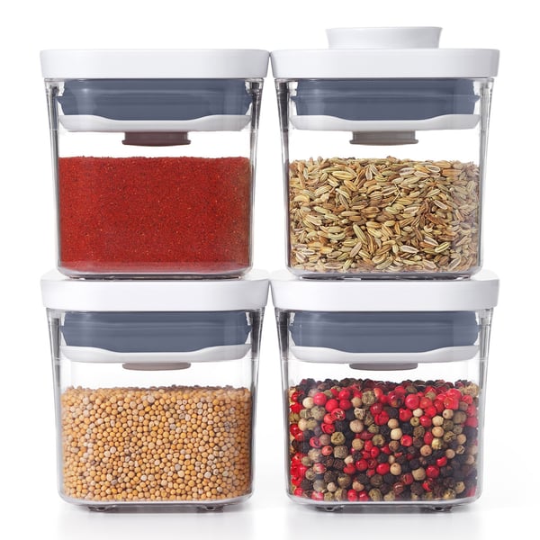 Miniatyrbillede 1 af 8: OXO 48530 enhed til madopbevaring Andet Container 0,2 L Grå, Transparent, Hvid 4 stk